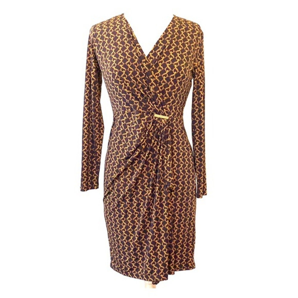 MICHAEL Michael Kors faux wrap dress